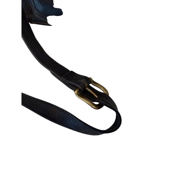 Fossil 1954 Women's Black Leather Crossbody Bag Y2K No. 76082 - Picture 8 of 13